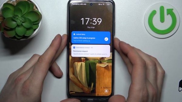 How to Insert SIM & SD Into Realme C55 / First Configuration of Your Smartphone
