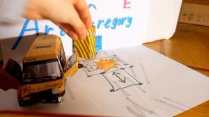 краш-тест Газели такси из бумаги!ТОТАЛЬНОЕ РАЗРУШЕНИЕ ГАЗЕЛИ!