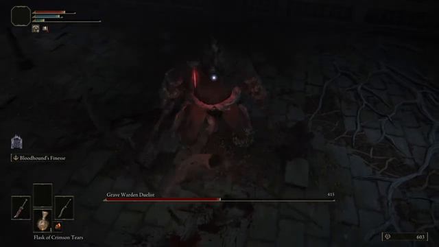 Elden Ring - Grave Warden Duelist (Murkwater Catacombs) | Miniboss Fight смотреть онлайн
