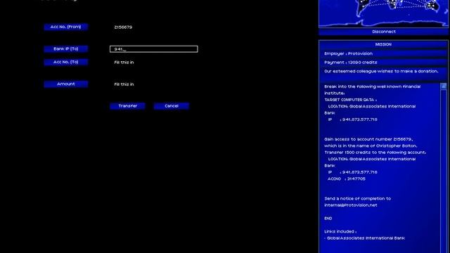 Uplink hacker elite (Bank hacking) смотреть онлайн