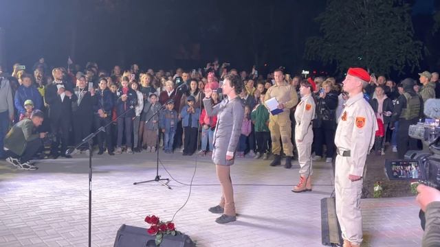 Шахтёрск .Открытие памятника А.В.Захарченко смотреть онлайн