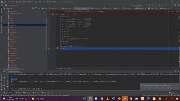json + csv in Python