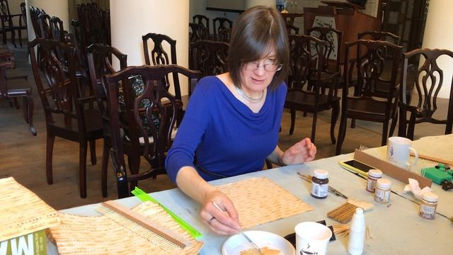 Мастер-класс «Салфетка для мацы» от Марины Тулакиной смотреть онлайн