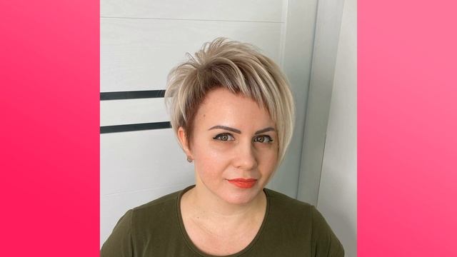 13 КОРОТКИХ СТРИЖЕК С ЧЁЛКОЙ ДЛЯ ЖЕНЩИН ПОСЛЕ 45 ЛЕТ С ПОЛНЫМ ЛИЦОМ/HAIRCUTS FOR FULL 45+ смотреть онлайн