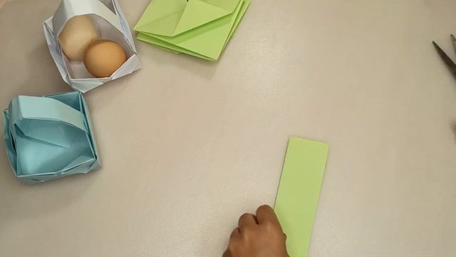 Корзинка Оригами! Как сделать корзинку из бумаги без клея. смотреть онлайн