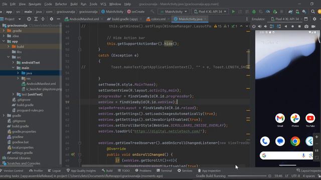 How to Generate Signed App Bundle and APK in Android Studio смотреть онлайн