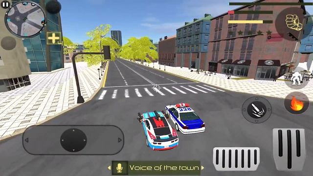 Flying Police Robot Car Transform Wars Spaceship _ android gameplay смотреть онлайн