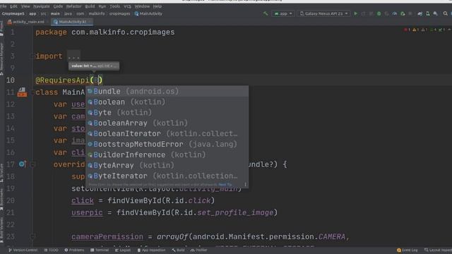 crop image gallery using library android studio/ com.theartofdev.edmodo:android-image-cropper:2.8.+ смотреть онлайн