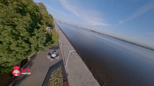 Набережная Перми. Лучшее пространство для отдыха и развлечений смотреть онлайн