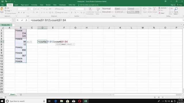 How to Count Cells That Only Contain Text in Microsoft Excel смотреть онлайн