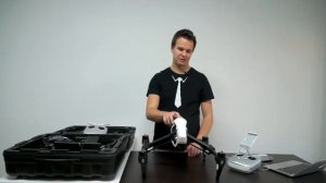 Видеообзор квадрокоптера DJI Inspire 1. Подготовка к полету