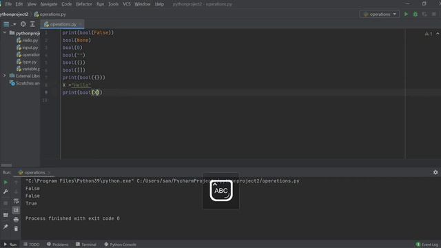 Python | Arithmetic Operators -2 | bool( ) Function | Hindi смотреть онлайн