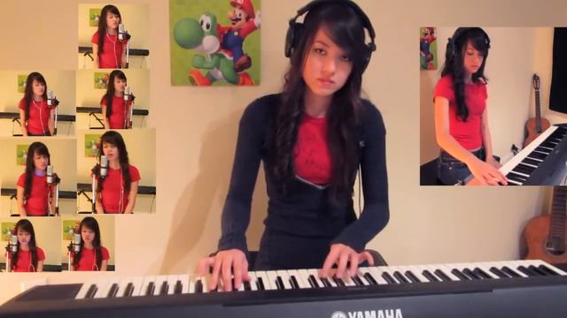 Space Junk Galaxy (Super Mario Galaxy) Piano, Vocal Cover | Michelle Heafy смотреть онлайн