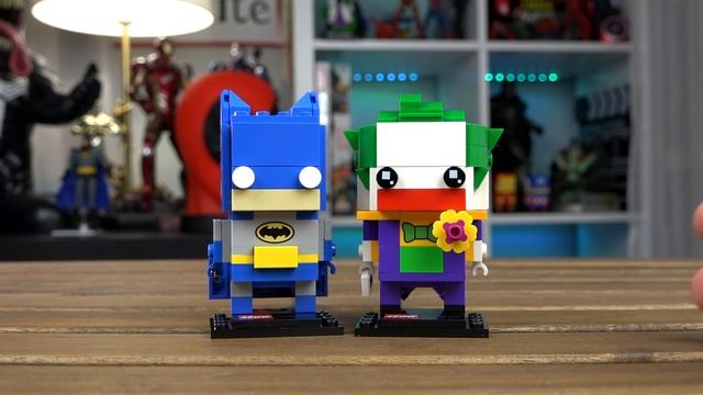 LEGO BrickHeadz - БЭТМЕН И ДЖОКЕР (41491) смотреть онлайн