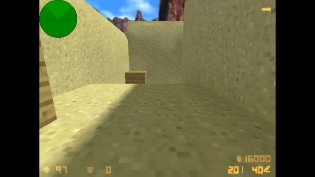 De_dust2 minecraft version CS 1.6 (only re-textured) смотреть онлайн
