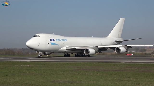 LIEGE Airport Planespotting April 2021 - new Airline CMA CGM AirCargo and many Boeing 747 смотреть онлайн