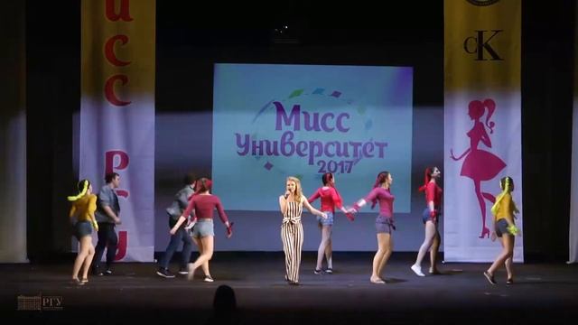 Мисс университет 2017_Творческий номер (Александра Пашкова) смотреть онлайн