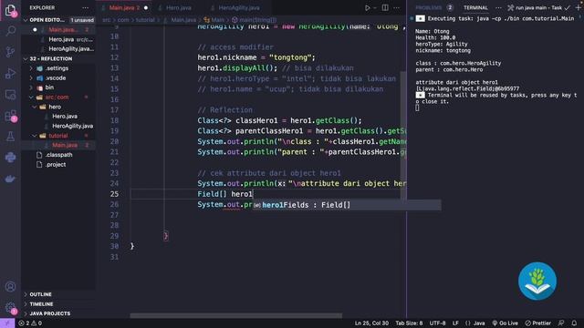 Belajar Java [OOP] - 32 - Reflection Field dan Attribute смотреть онлайн