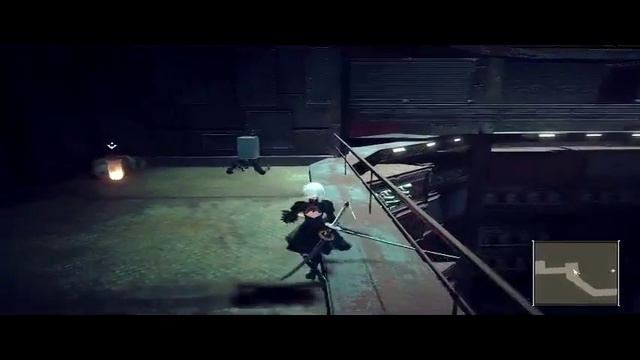 Trying out Nier. смотреть онлайн