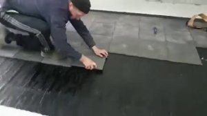 Ризолин ПОЛ, в качестве универсальной клеящей основы. Укладка полимерпесчаной плитки, скорость.....