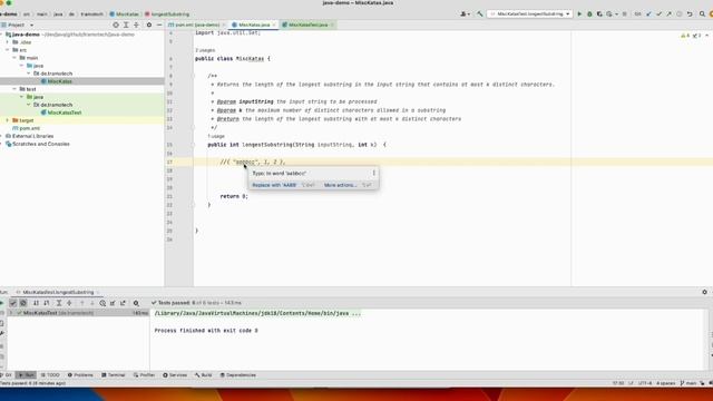 Java hands On Exploring Distinct Characters Finding the Longest Substring смотреть онлайн