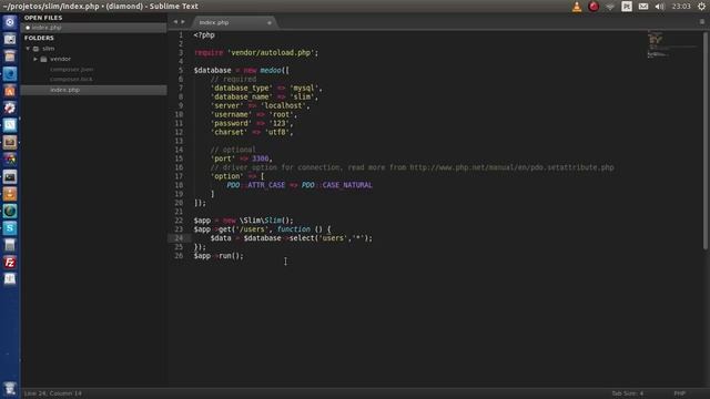 Criando uma micro API com Slim Framework e Medoo - Aula 2 смотреть онлайн