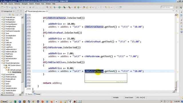 Part 1 - How to create a Pizza Ordering System in eclipse смотреть онлайн
