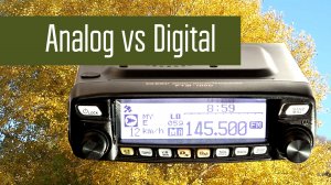 Аналог или цифра при слабом сигнале? Эксперимент. УКВ радиосвязь. C4FM