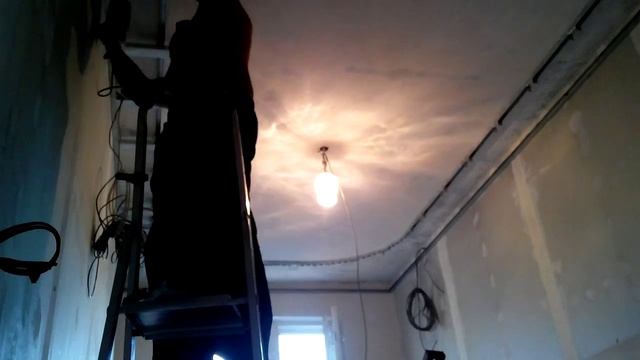 18.08.2014 - Спальня, Потолок из гипсокартона - 2 смотреть онлайн