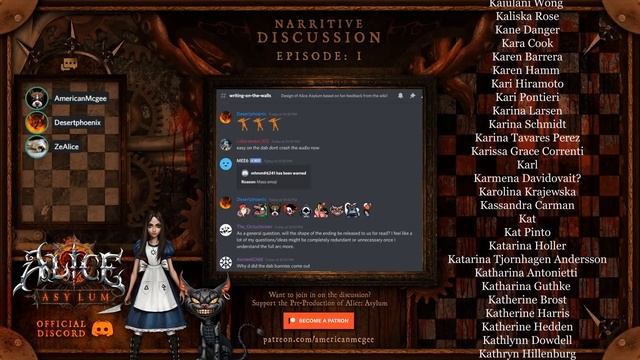 "Alice: Asylum" Narrative Discussion - Crowd Design Ep. 24 смотреть онлайн
