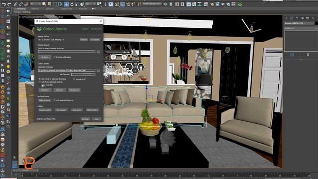 Collect Asset Script (3ds Max 2014 to 2021) смотреть онлайн