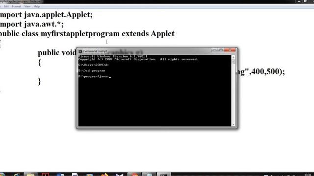 Run applet by APPLETVIEWER TOOL смотреть онлайн