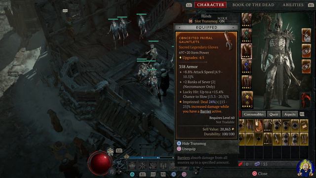 Diablo 4 Necromancer Build - Reaper Commander Endgame Build (Level 50+) смотреть онлайн