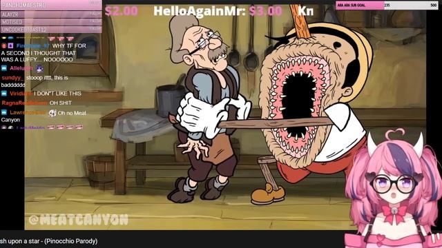 Iron Mouse React To MeatCanyon's Pinnochio смотреть онлайн