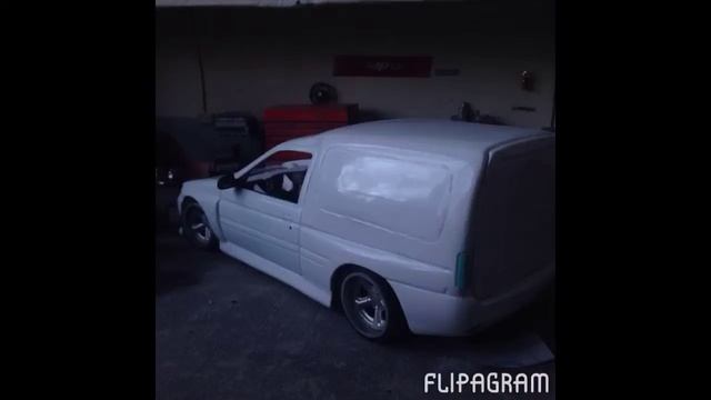 Custom ford escort mk5 van Cosworth 1/18 смотреть онлайн