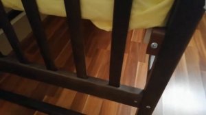 Как уменьшить высоту детской кроватки, как опустить детскую кроватку