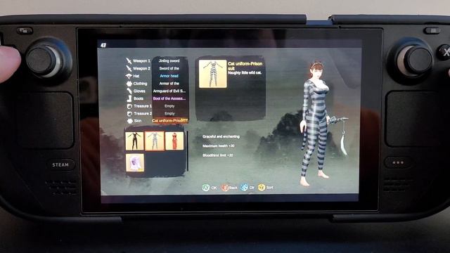 嗜血印 Bloody Spell Steam Deck Gameplay Test Linus STEAM OS смотреть онлайн