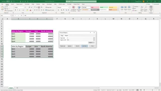 Transposing Excel columns to rows смотреть онлайн
