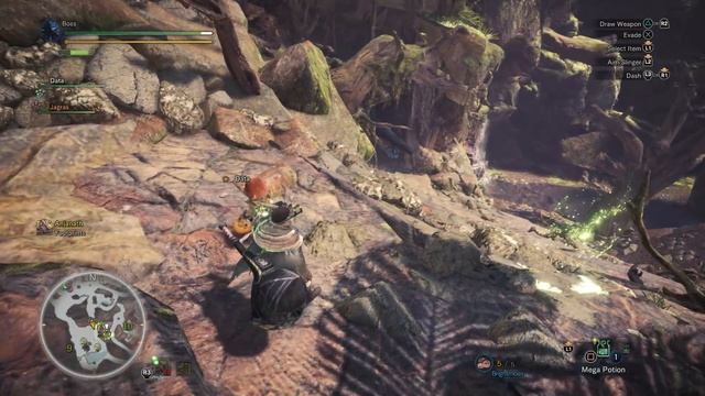 Monster Hunter World: Anjanath Boss Fight