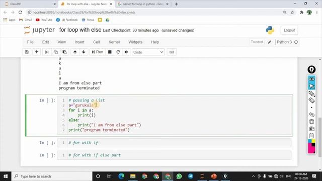 Learn Python in TAMIL | For loop with else in Python | [TAMIL] смотреть онлайн
