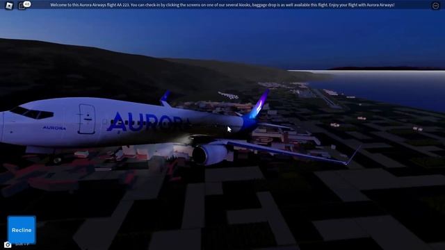 Switcharoo! - Aurora Airways BOEING 737-800 Flight | Virtual Reviews смотреть онлайн
