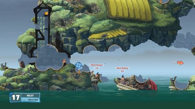 Worms W.M.D. Прохождение. Часть 8 смотреть онлайн