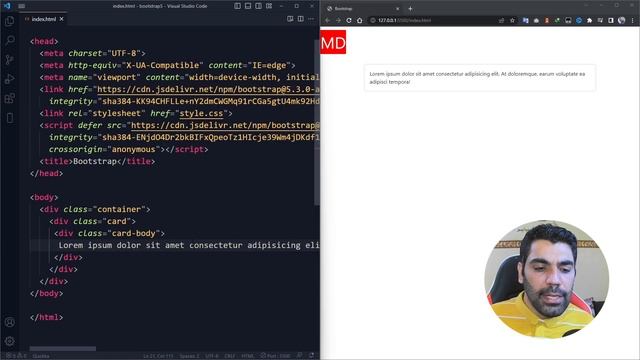09 - Bootstrap 5 Course - Alert & Card смотреть онлайн