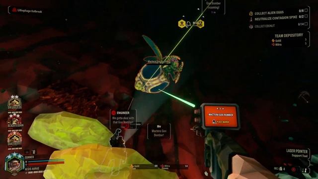 Goo Bomber incoming! - Deep Rock Galactic смотреть онлайн