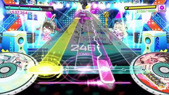 D4DJ Groovy Mix - Hanasaku Otome (Expert / SS-Rank, Perfect Full Combo) смотреть онлайн
