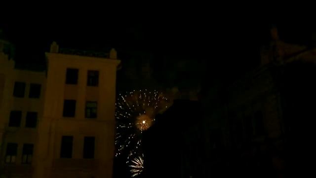 салют в г.Хабаровске к 155 летию. смотреть онлайн