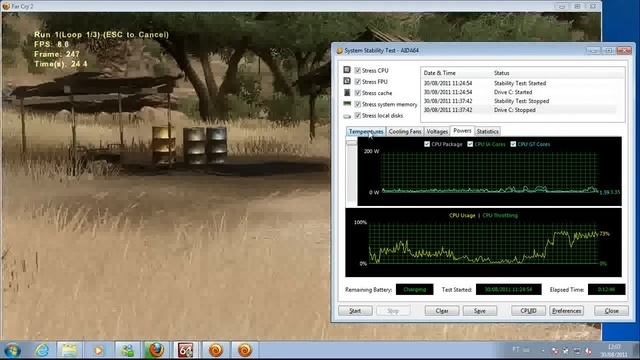 Frequência notebook Qbex I5 2410M em stress com jogos смотреть онлайн