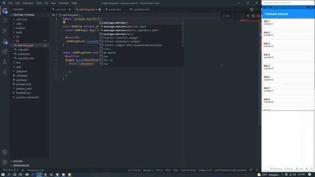 [POST] 2. Mengirim Data Ke API dengan HTTP Request POST FLUTTER смотреть онлайн