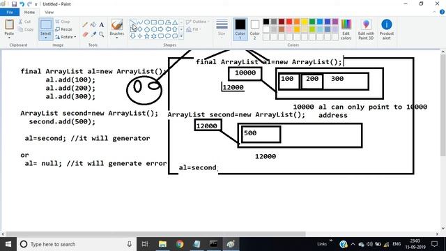 what will happen if we add final to a List or ArrayList or any collection смотреть онлайн