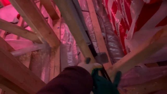 Внутренняя электрика в каркасном доме + открытая в кабель канале! смотреть онлайн